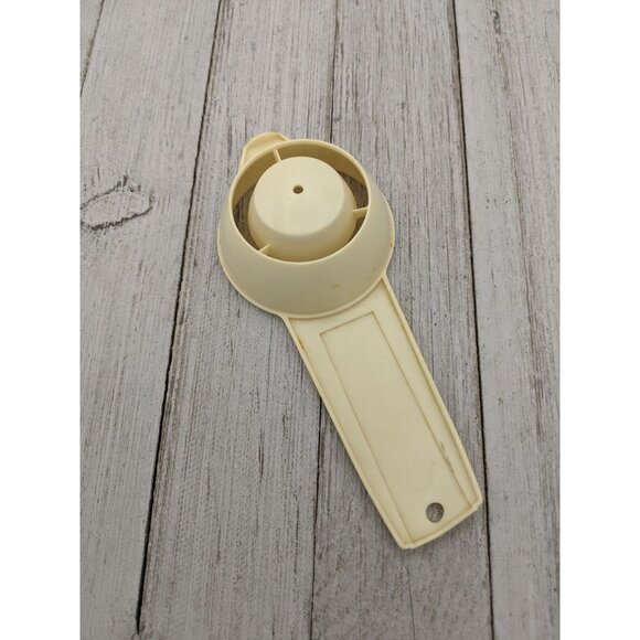 Cream Colored Hand Held Egg Separator 5 3/4" - Picture 3 of 4